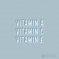 vitamin a, c, e for skin