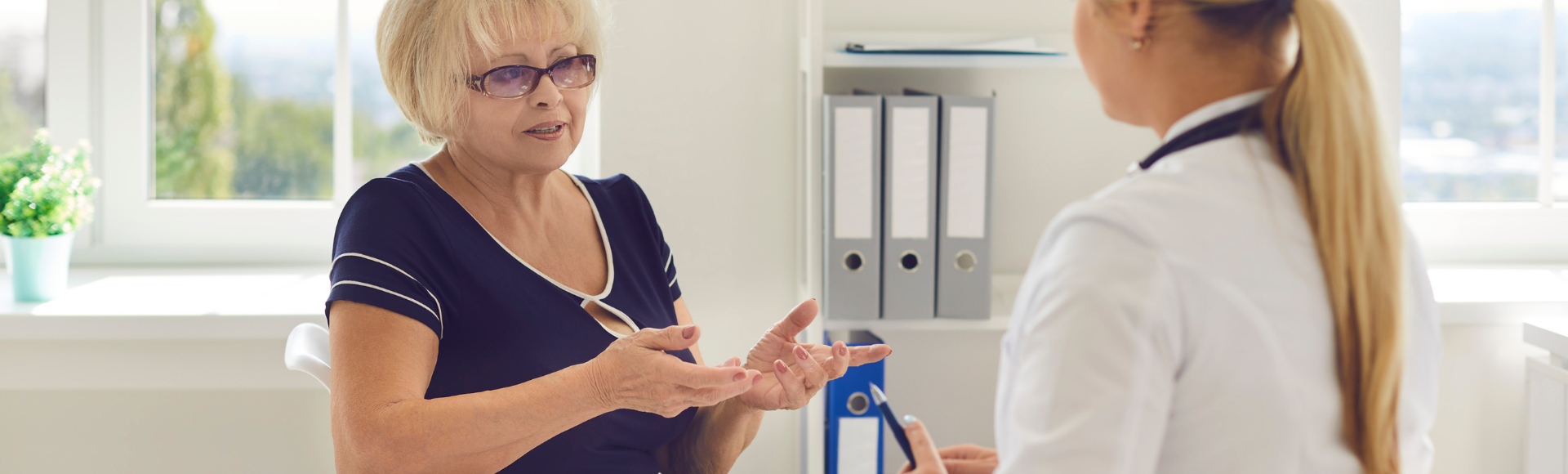 patient discussing financing options for facial plastic surgery near Olney