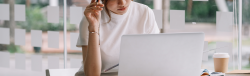 woman researching buccal fat removal cost in Chevy Chase