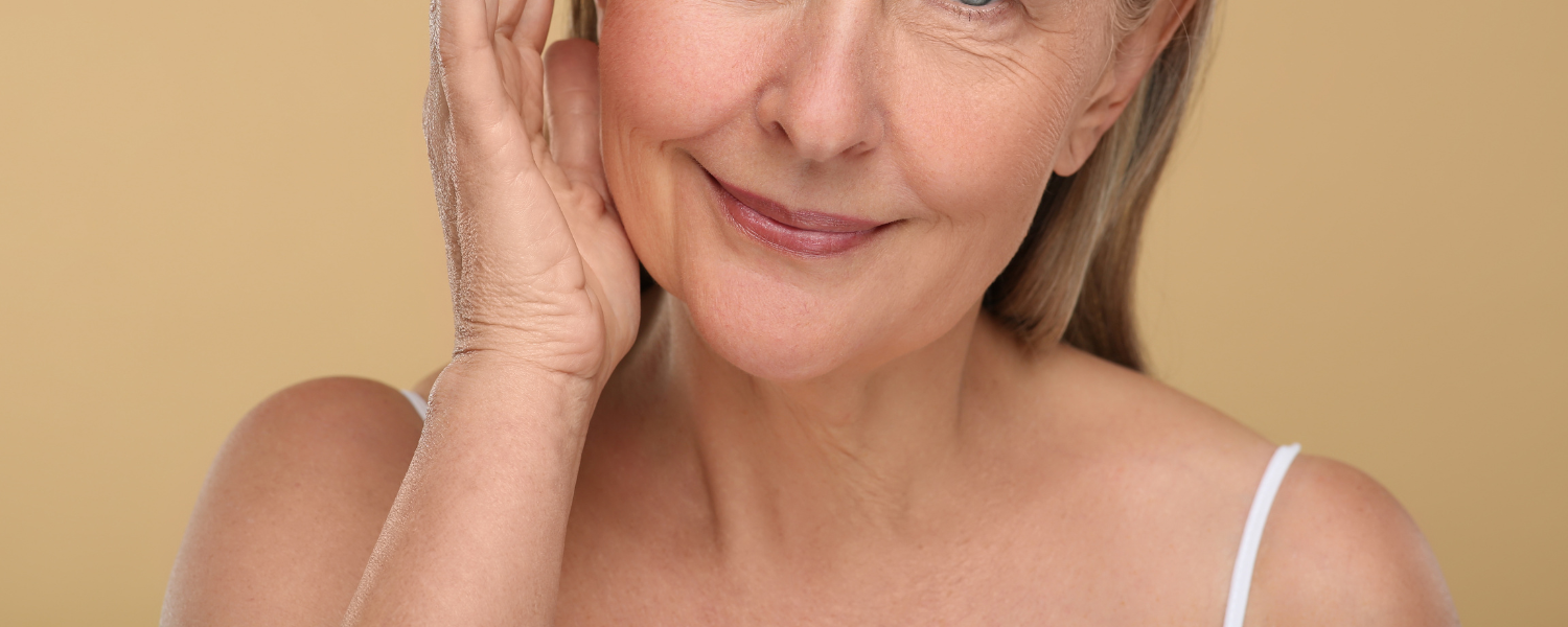 woman after a lower facelift in Chevy Chase