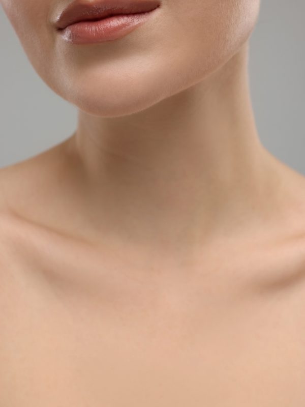 patient after a neck lift in Washington DC